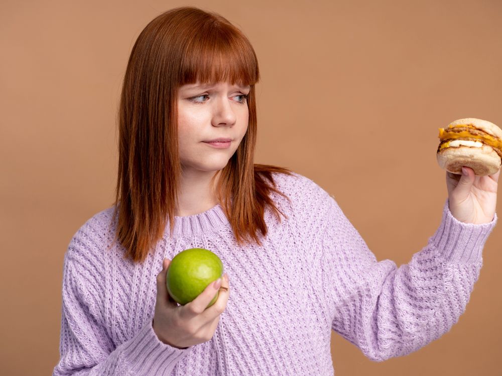 O que queda de cabelo pode significar? Má nutrição.